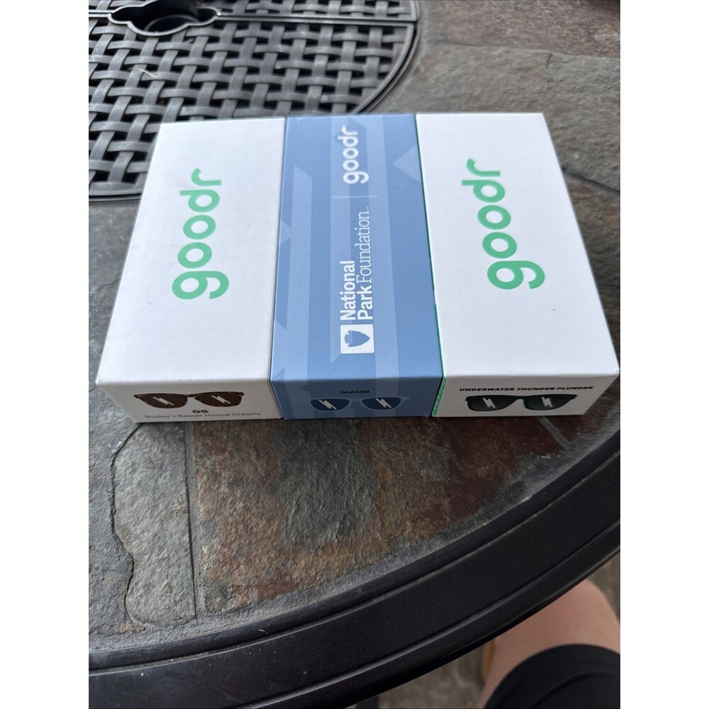 Goodr Sunglasses Empty Boxes - Set Of 3 Boxes